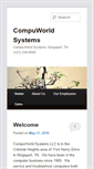 Mobile Screenshot of compuworldsystems.net
